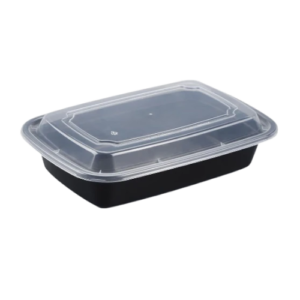 Black Reusable PP Container