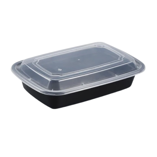 Black Reusable PP Container